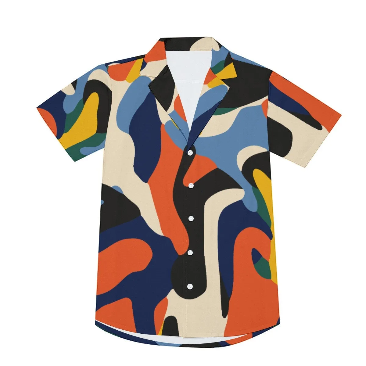 Abstract Shirt Men, Multicolor Shirt Men, 80s Style shirt, 90s Style Shirt, Abstract Art Shirt, 80s New Wave Shirt