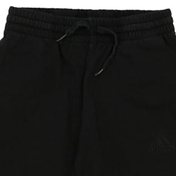 Adidas Spellout Joggers - Small Black Cotton Blend