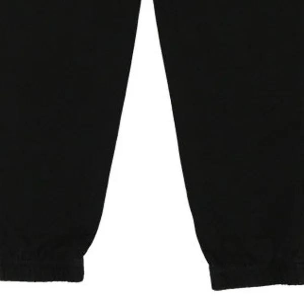 Adidas Spellout Joggers - Small Black Cotton Blend