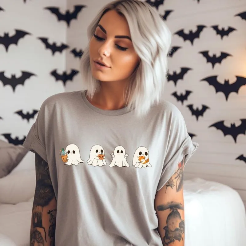 Adorable Ghost Graphic Tee