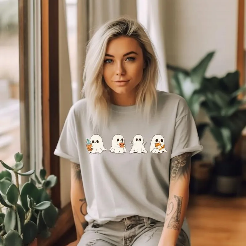 Adorable Ghost Graphic Tee