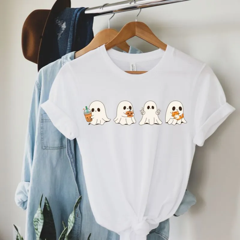 Adorable Ghost Graphic Tee