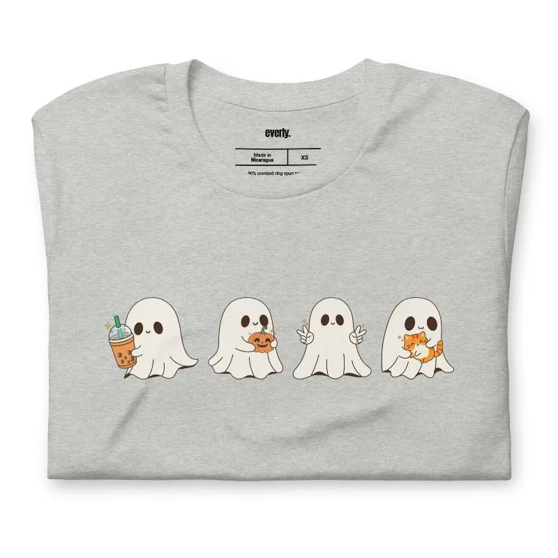 Adorable Ghost Graphic Tee