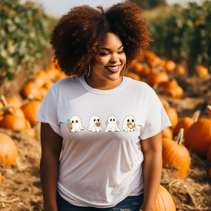 Adorable Ghost Graphic Tee