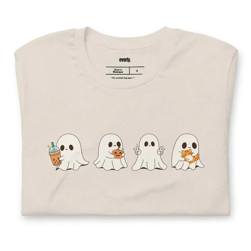 Adorable Ghost Graphic Tee