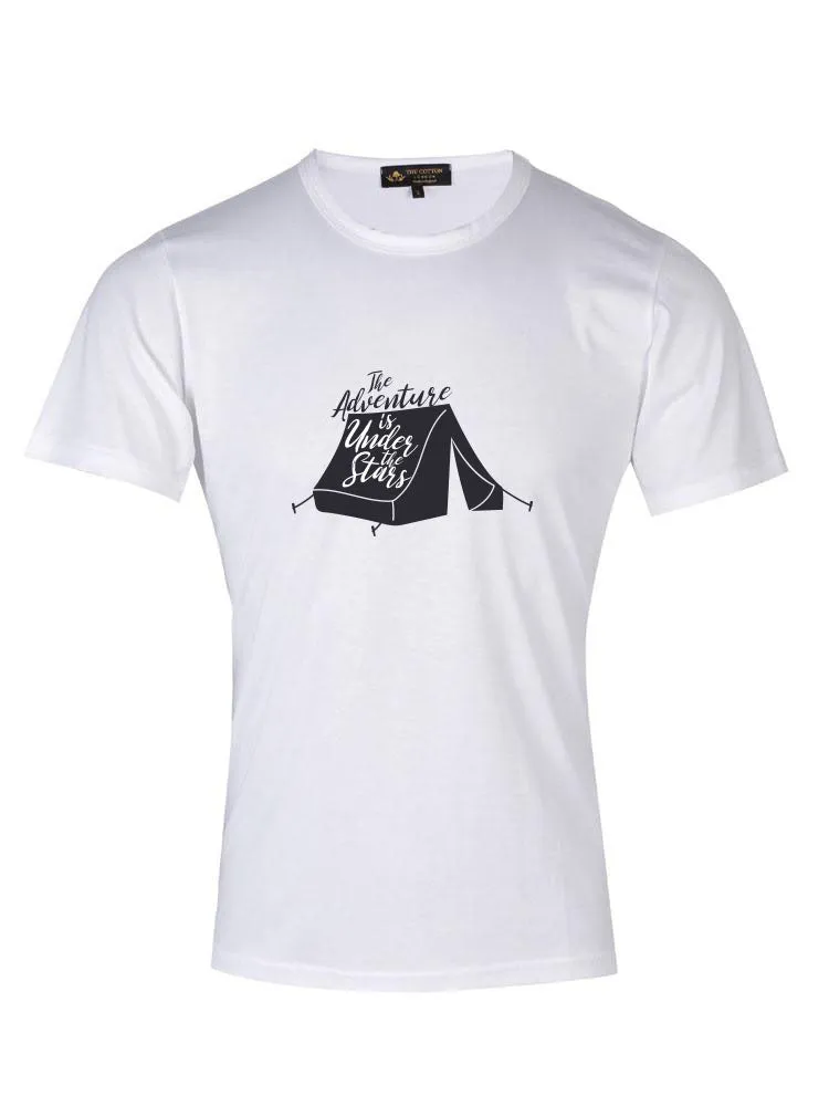 Adventure Camping White T-Shirt