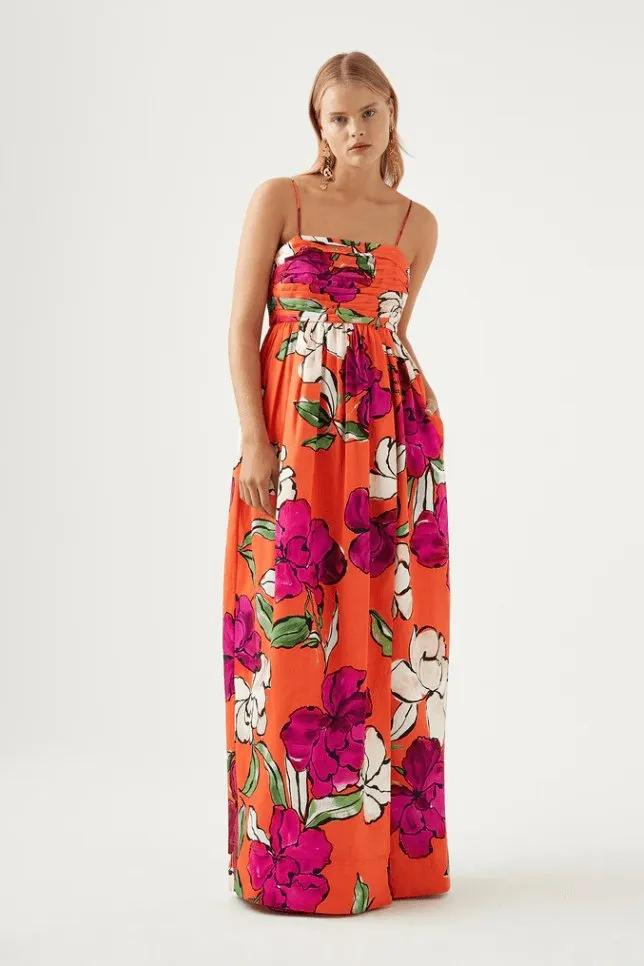 Aje Monument Tulip Maxi Dress