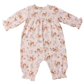 Angel Dear Woodland Animals Smocked Romper