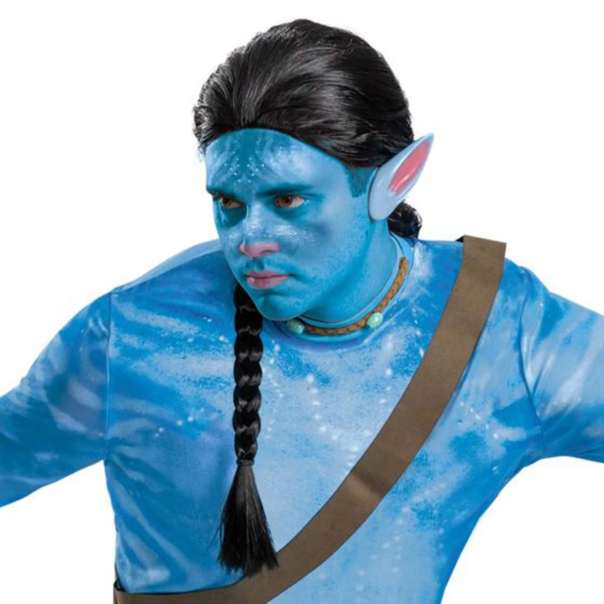 Avatar Jake Reef Jumpsuit Costume for Adults, Blue Jumpsuit