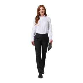 BA055-4 Brook Taverner Ladies Venus Long Leg Black Waiting Trousers Size 4