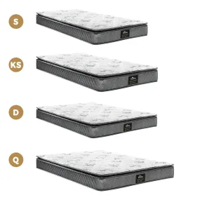 Bedra Queen Double Single King Single Mattress Luxury Bonnell Spring Foam 21cm