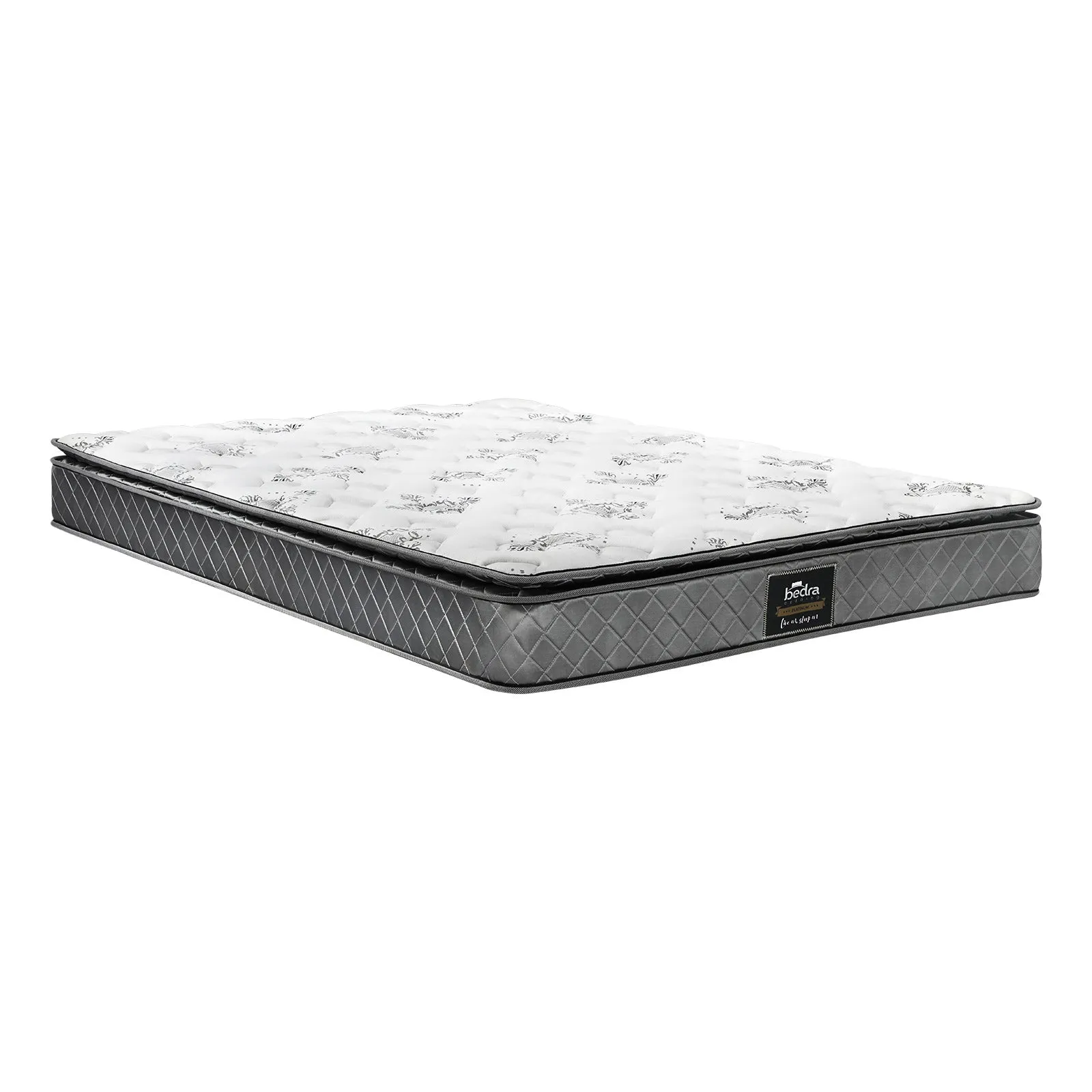 Bedra Queen Double Single King Single Mattress Luxury Bonnell Spring Foam 21cm