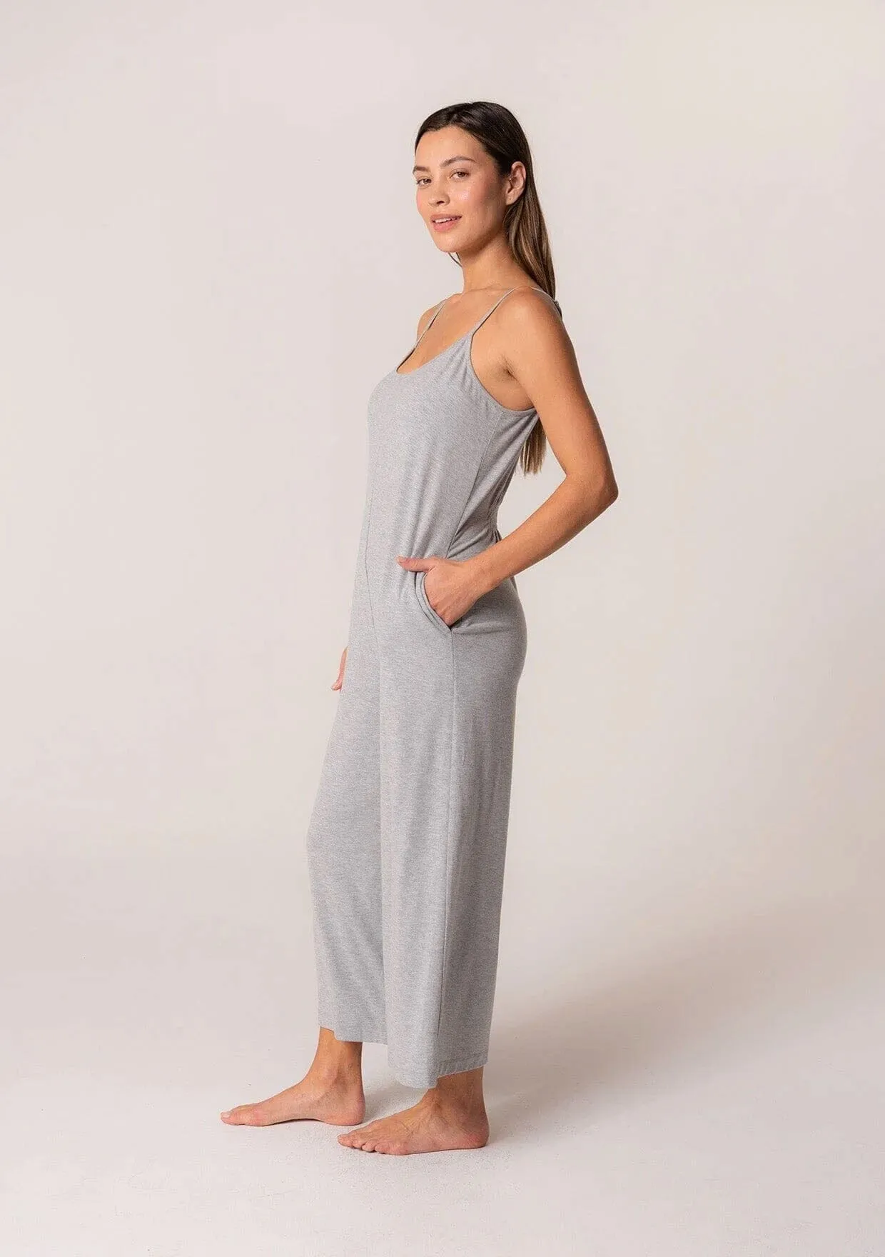 Benton Cropped Jumpsuit