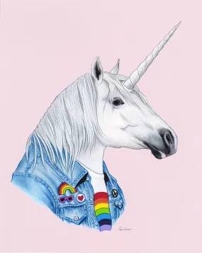 BERKLEY UNICORN PRINT