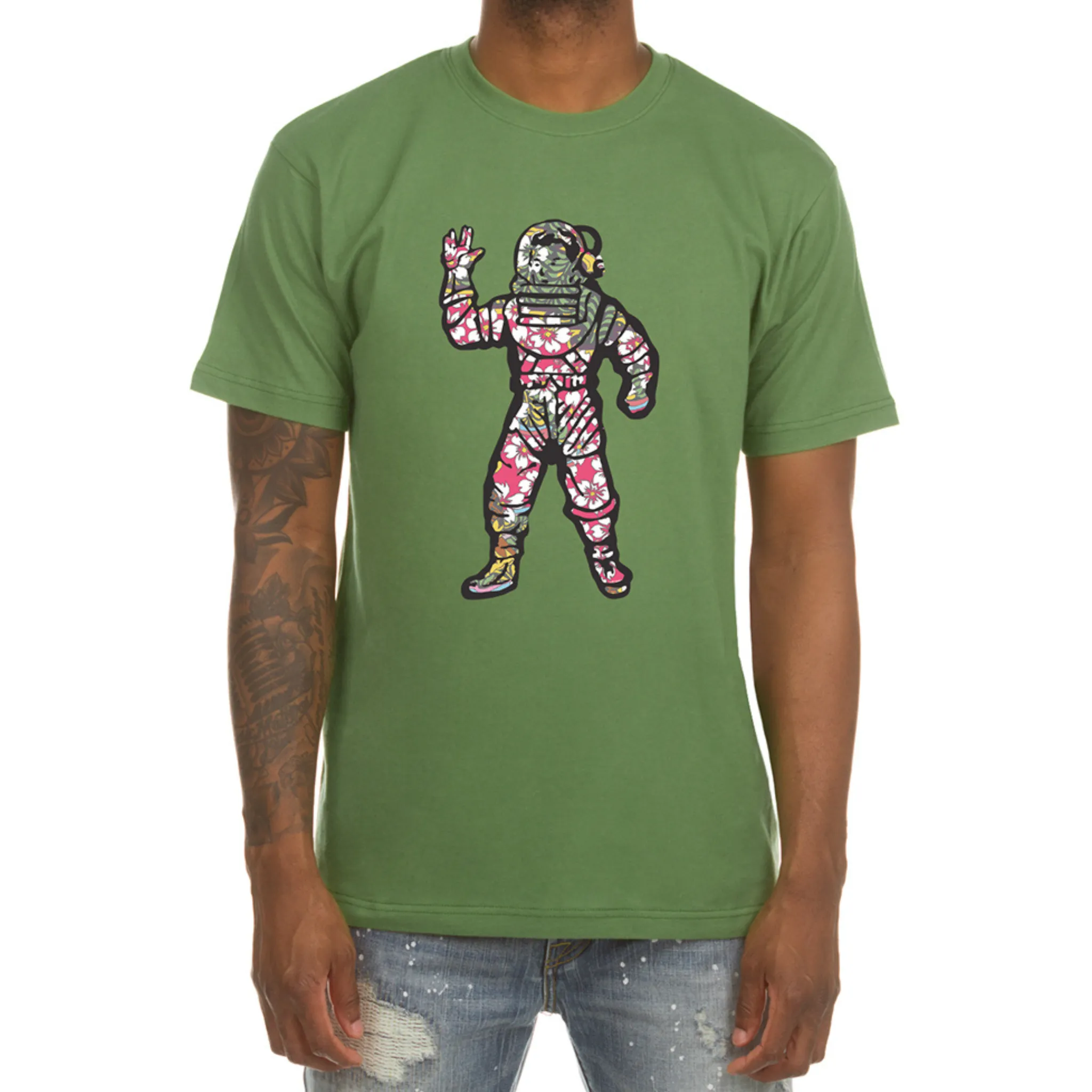 Billionaire Boys Club BB Astro SS Tee (Green Tea)