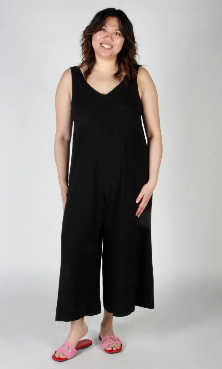 Birds of North America Tawny Pipit Jumpsuit - Black (Online Exclusives)