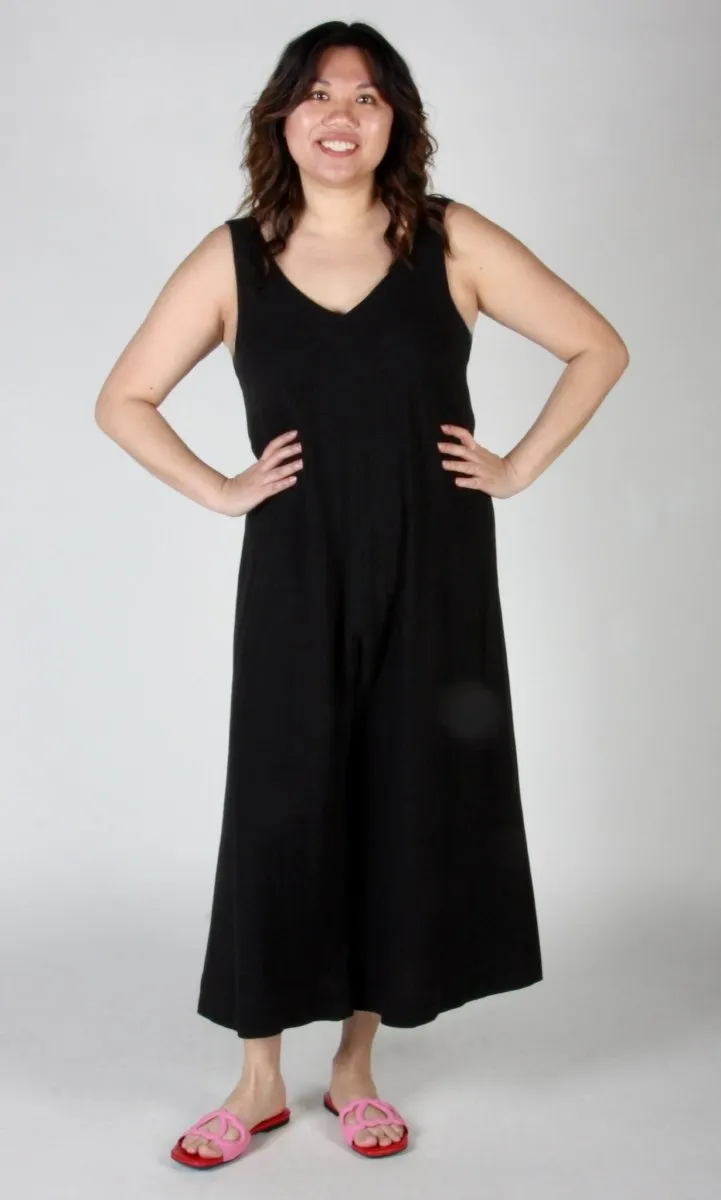 Birds of North America Tawny Pipit Jumpsuit - Black (Online Exclusives)