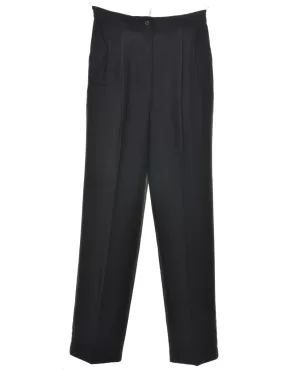 Black Tapered Trousers - W28 L32