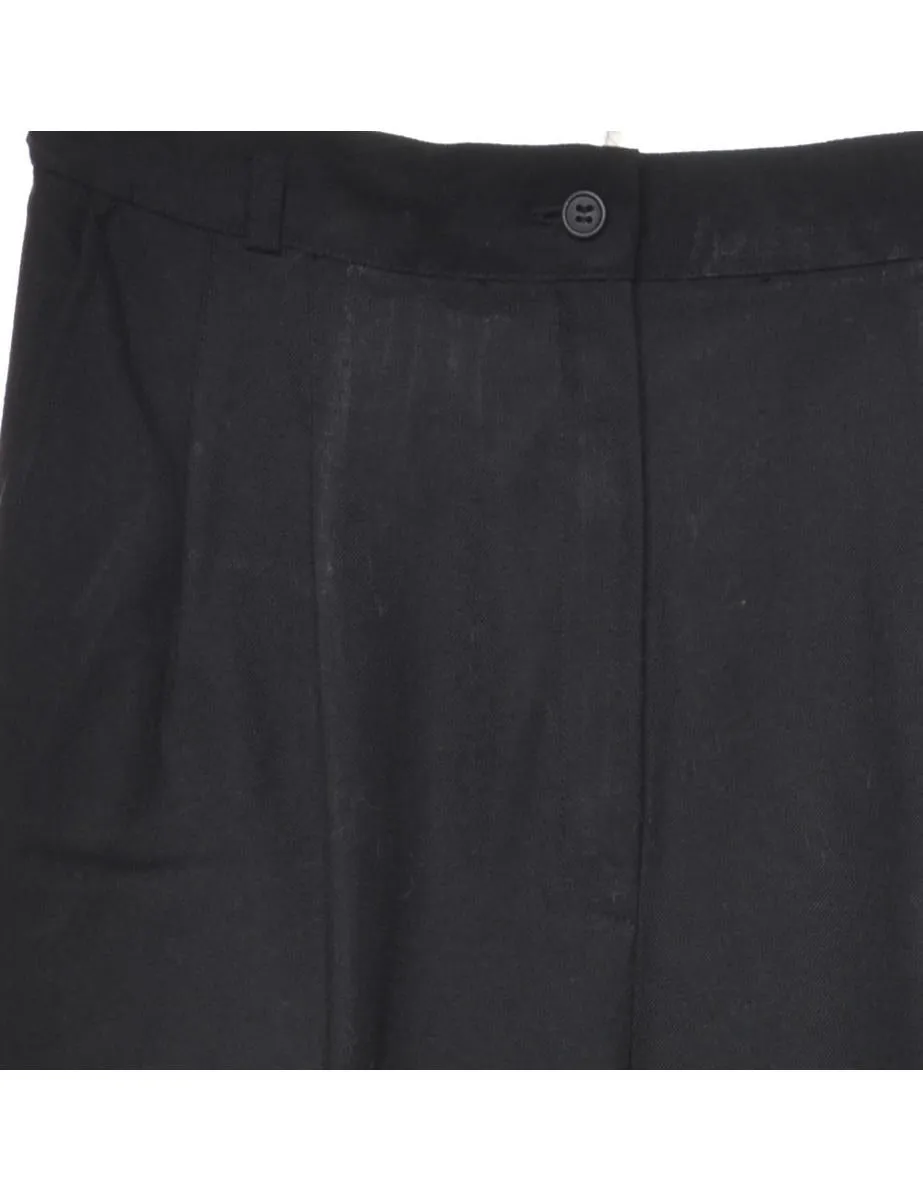 Black Tapered Trousers - W28 L32