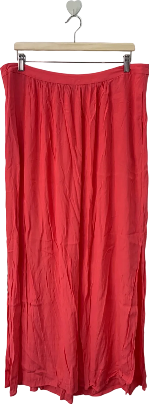 Boden Red Maxi Skirt UK 12L