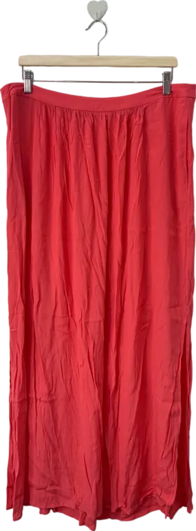 Boden Red Maxi Skirt UK 12L