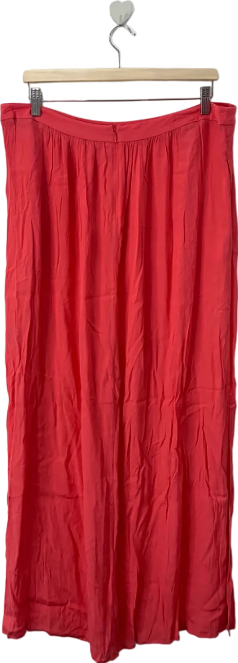 Boden Red Maxi Skirt UK 12L