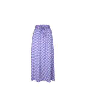 BON GINGHAM SKIRT PINK BLUE GINGHAM