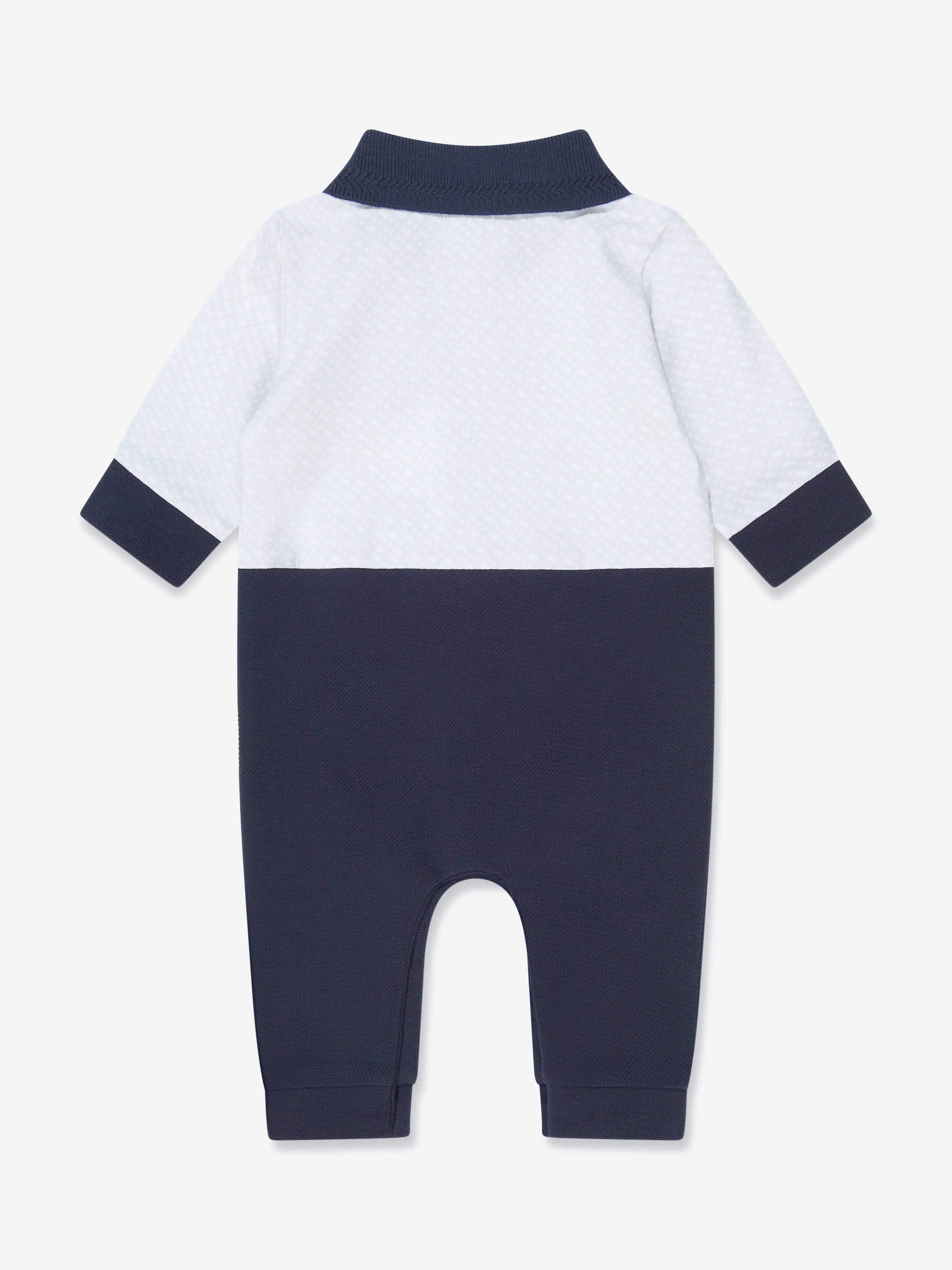 BOSS Baby Boys Ceremony Romper in Navy