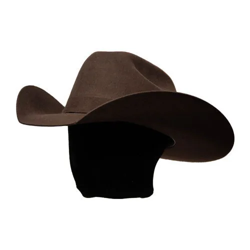 Bullhide Hats by Montecarlo - 4X "Kingman" Wool Felt Brown Cowboy Hat - Rhinestone Buckle