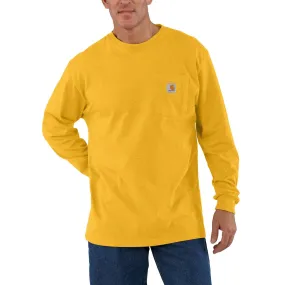 Carhartt Men's Long Sleeve Pocket T-Shirt_Honeycomb Heather