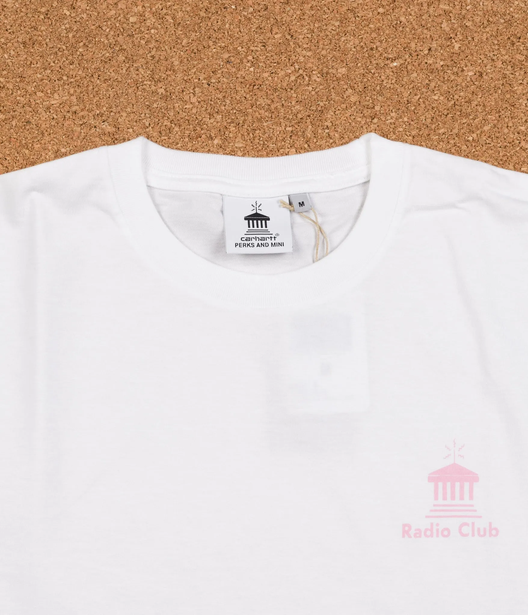 Carhartt x PAM Radio Club Athens Long Sleeve T-Shirt - White