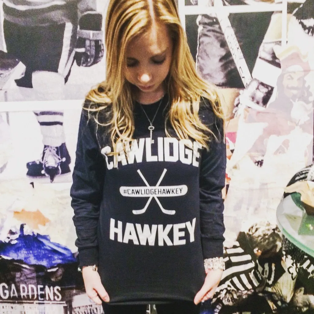 Cawlidge Hawkey Logo Long Sleeve Shirt