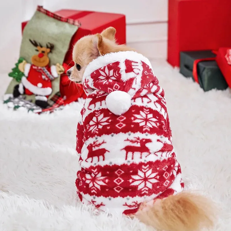 Christmas Jumpsuit For Dog