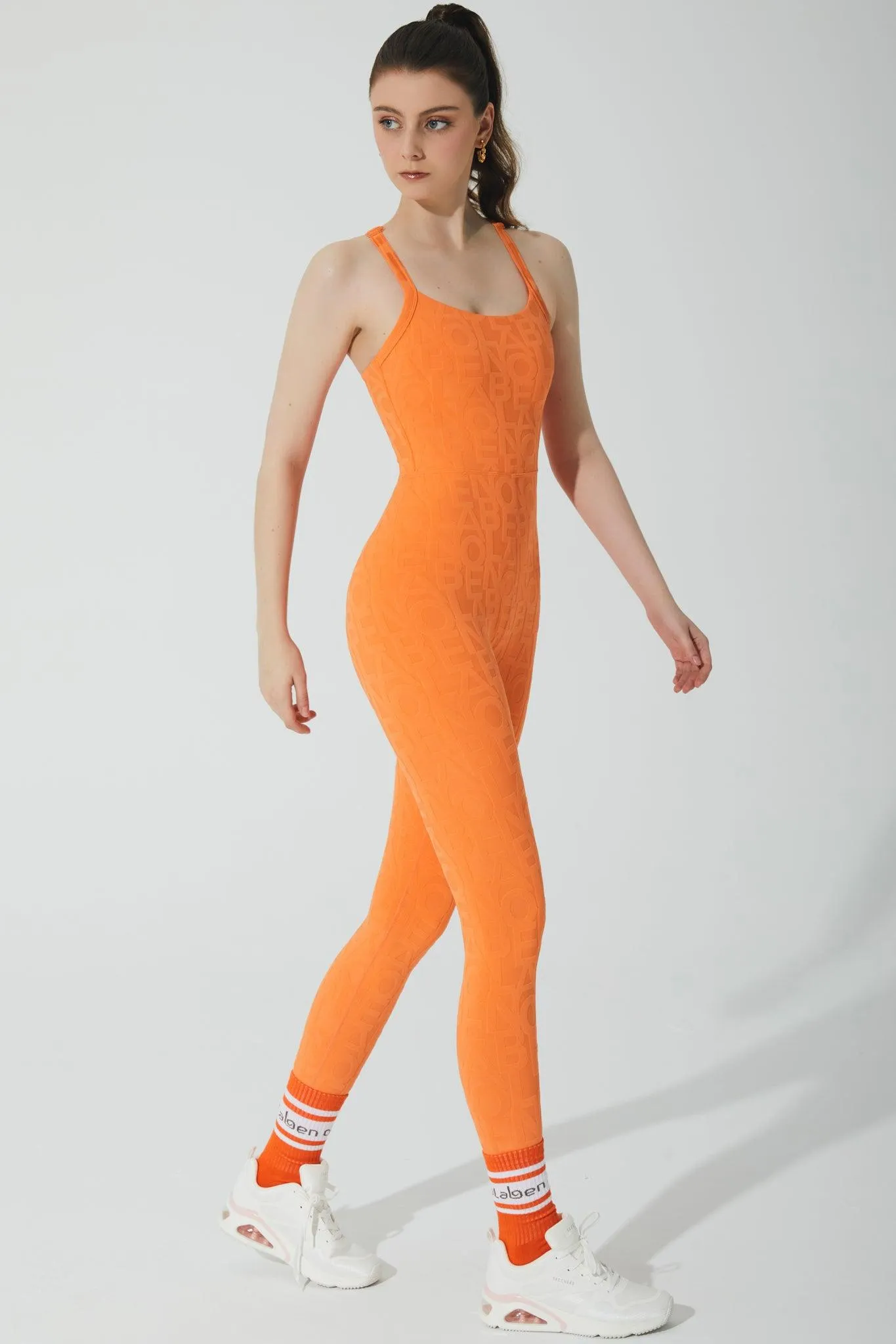 Classic Mimosa 3D Jumpsuit - Sunset