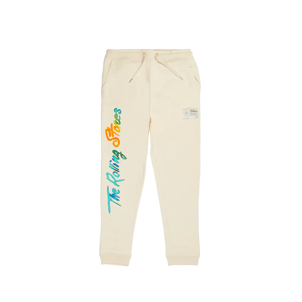 Cream 'The Rolling Stones' Graphic Print Joggers