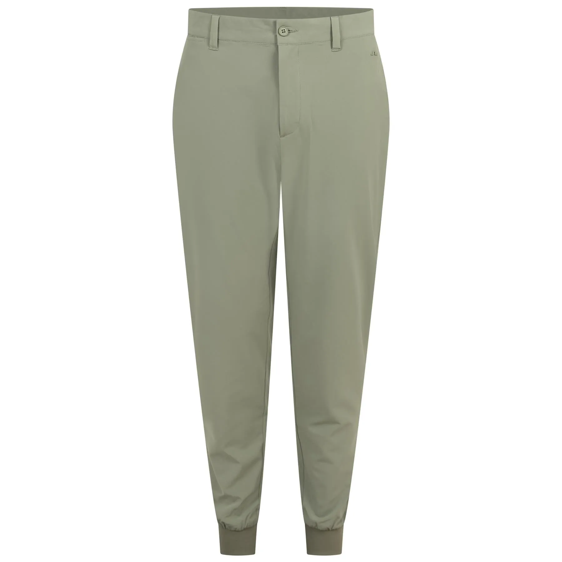 Cuff Double Weave Jogger Trousers Oil Green - SU24