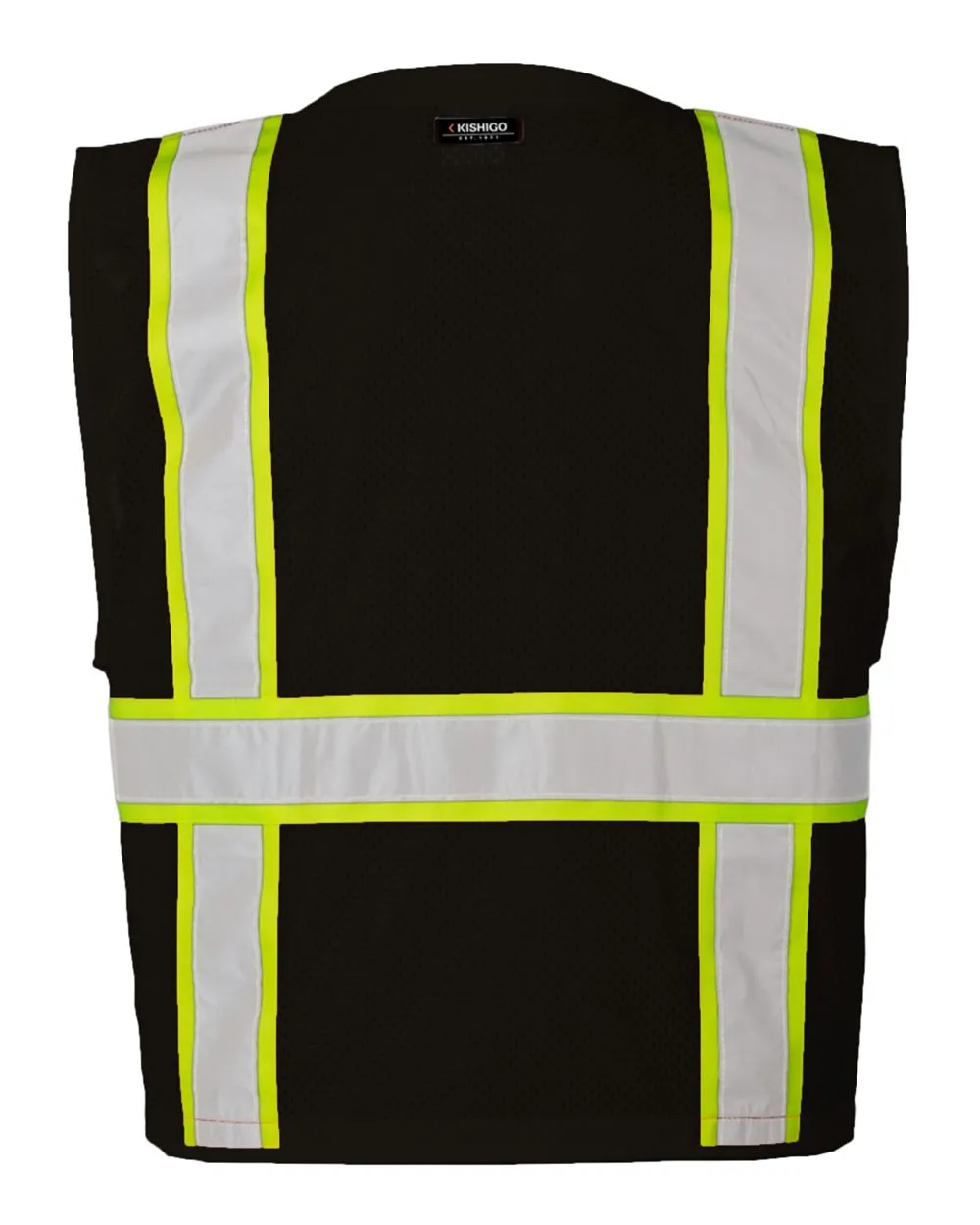 Custom Embroidery - Kishigo - EV Series® Enhanced Visibility Multi-Pocket Mesh Vest - B100-111