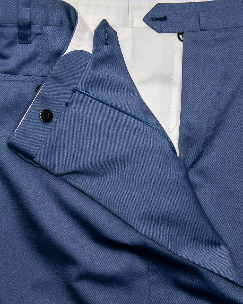 Dark Blue Twill Dress Pant