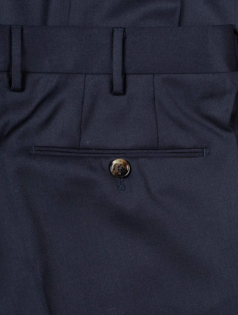 Deluxe Comfort Fabric Tailored Trousers Navy