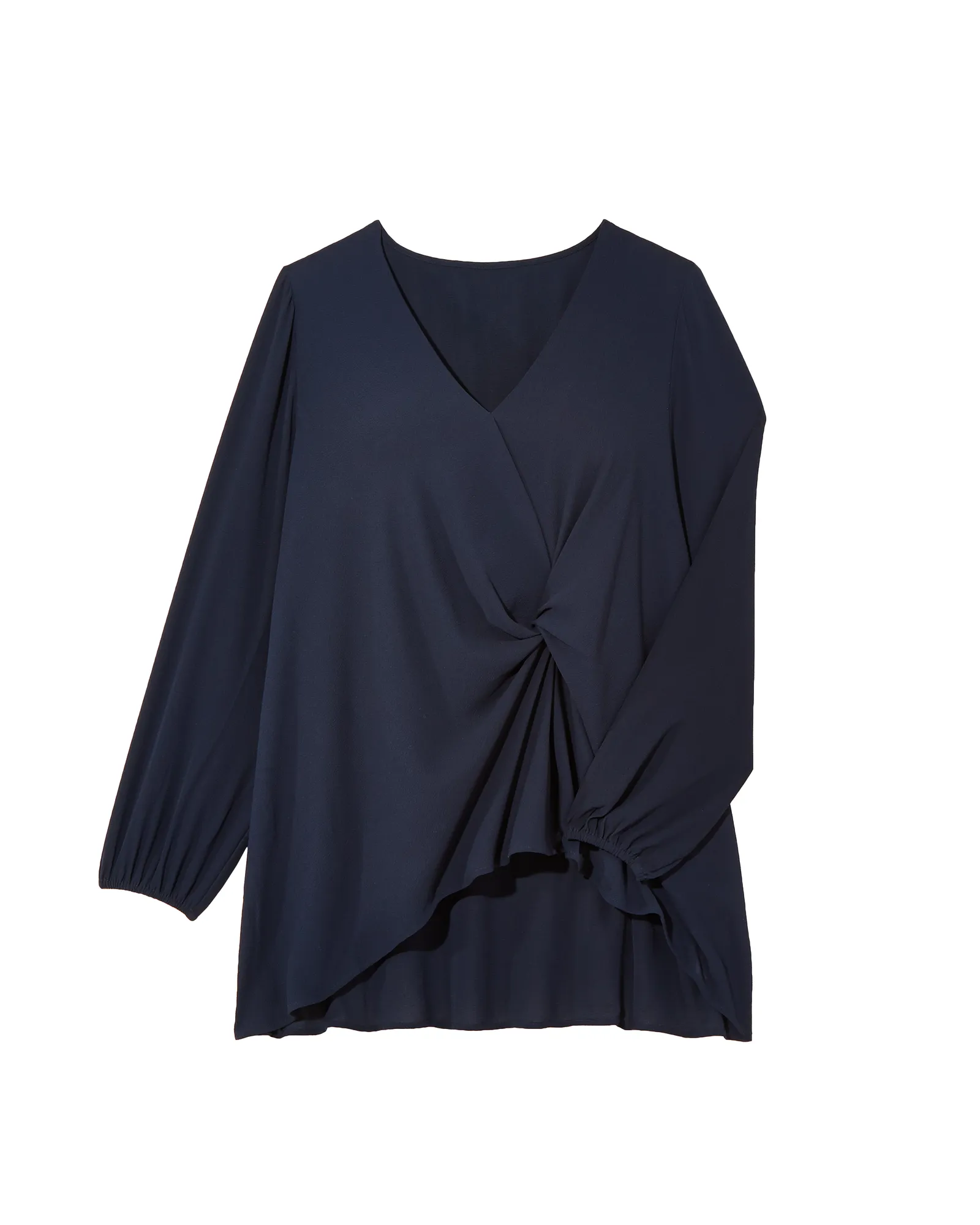 Denise Twist Front Top | Navy