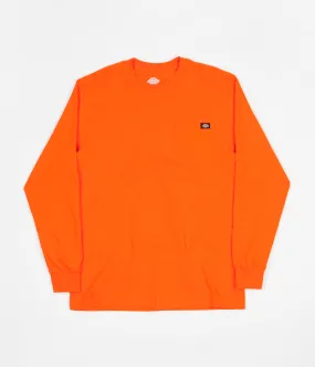 Dickies Long Sleeve Pocket T-Shirt - Orange