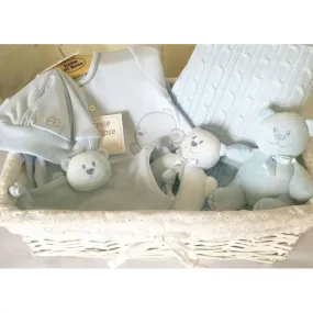 Emile et Rose Baby Boy Gift Basket