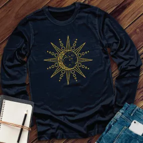 Geometric Sun and Moon Long Sleeve