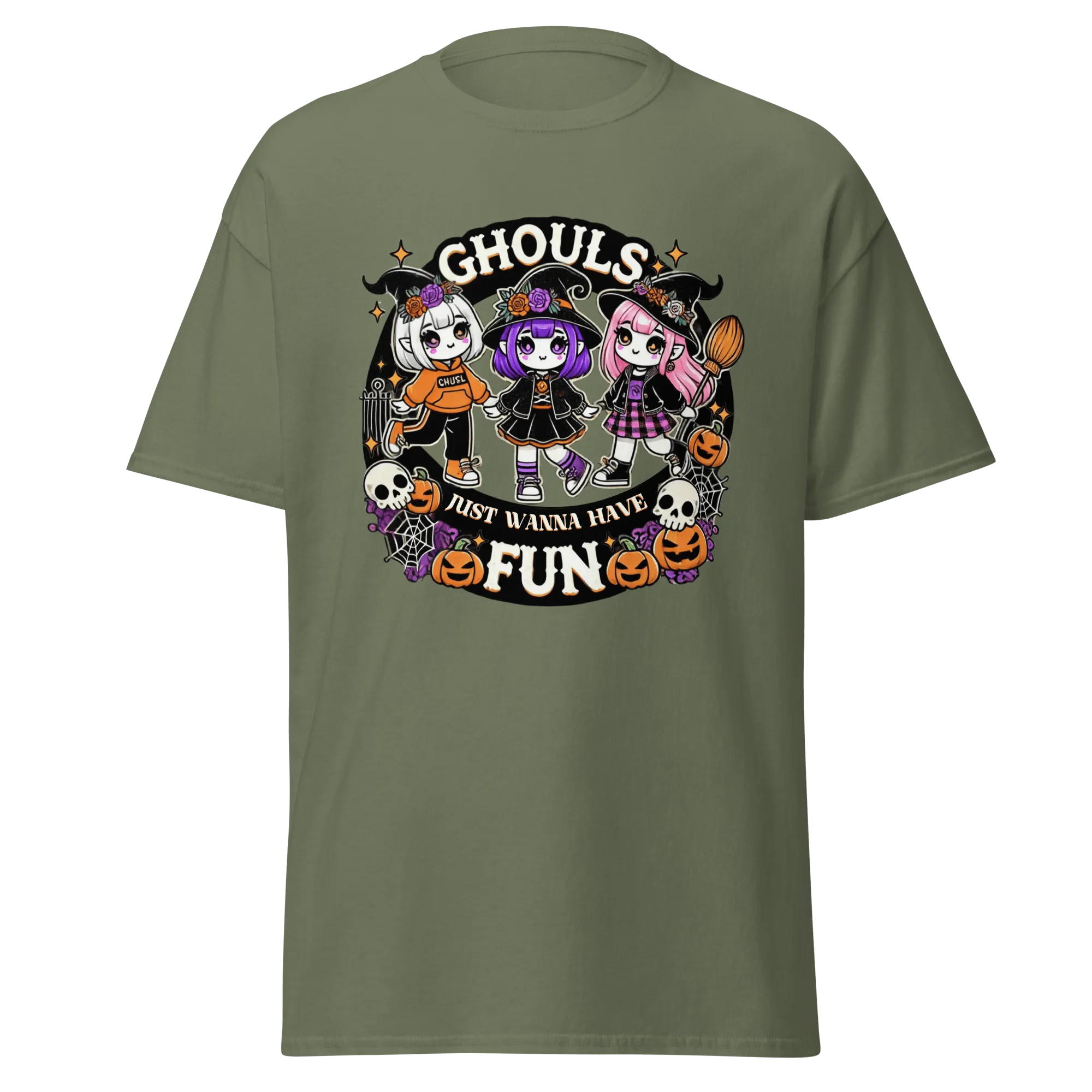 Ghouls Just Wanna Have Fun - Halloween T-Shirt - Fun Halloween T-Shirt