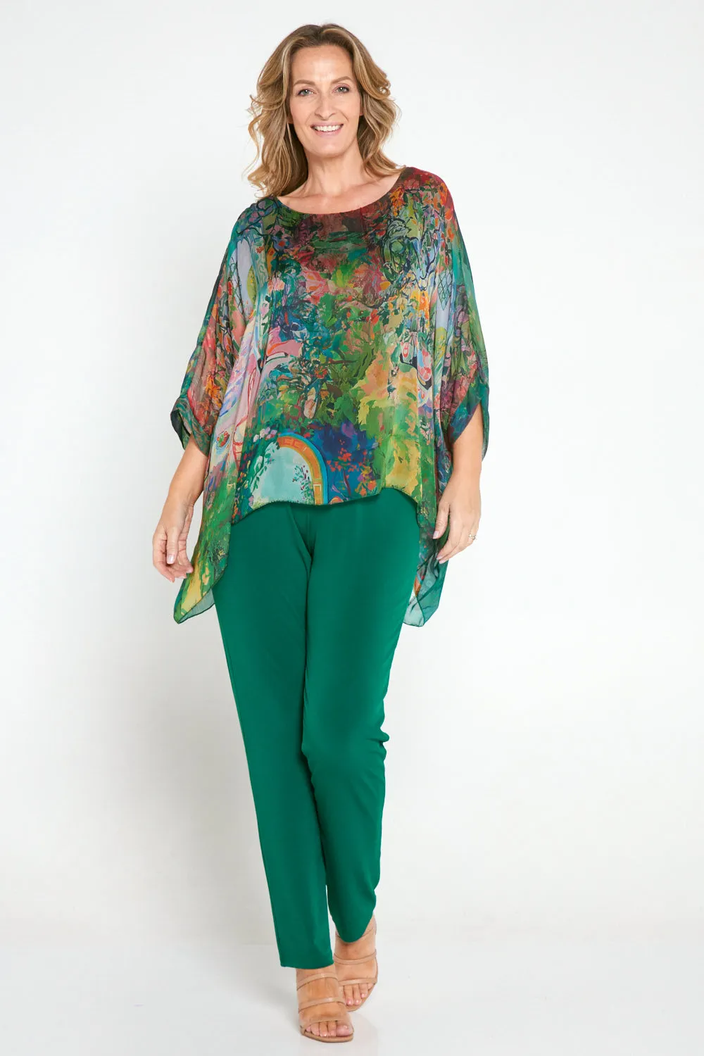 Gianna Pants - Emerald