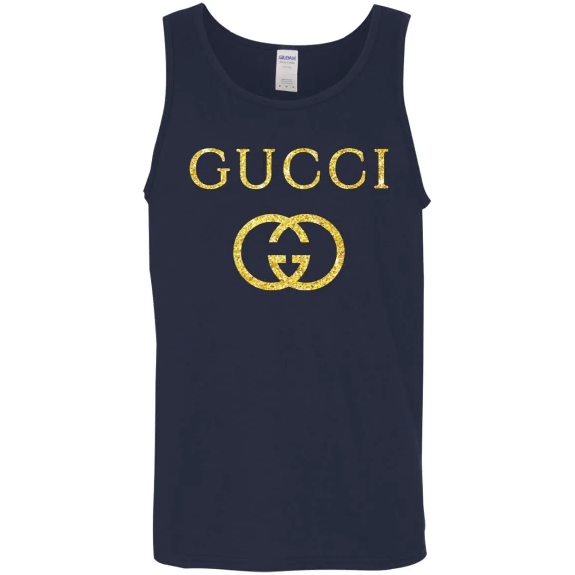 Gucci Logo Vintage Inspired Men Cotton Tank