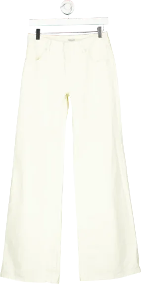 House of CB White Wide Leg Trousers Size S