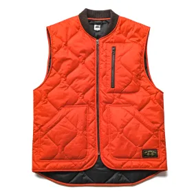 Humboldt Quilted Liner Vest - Orange