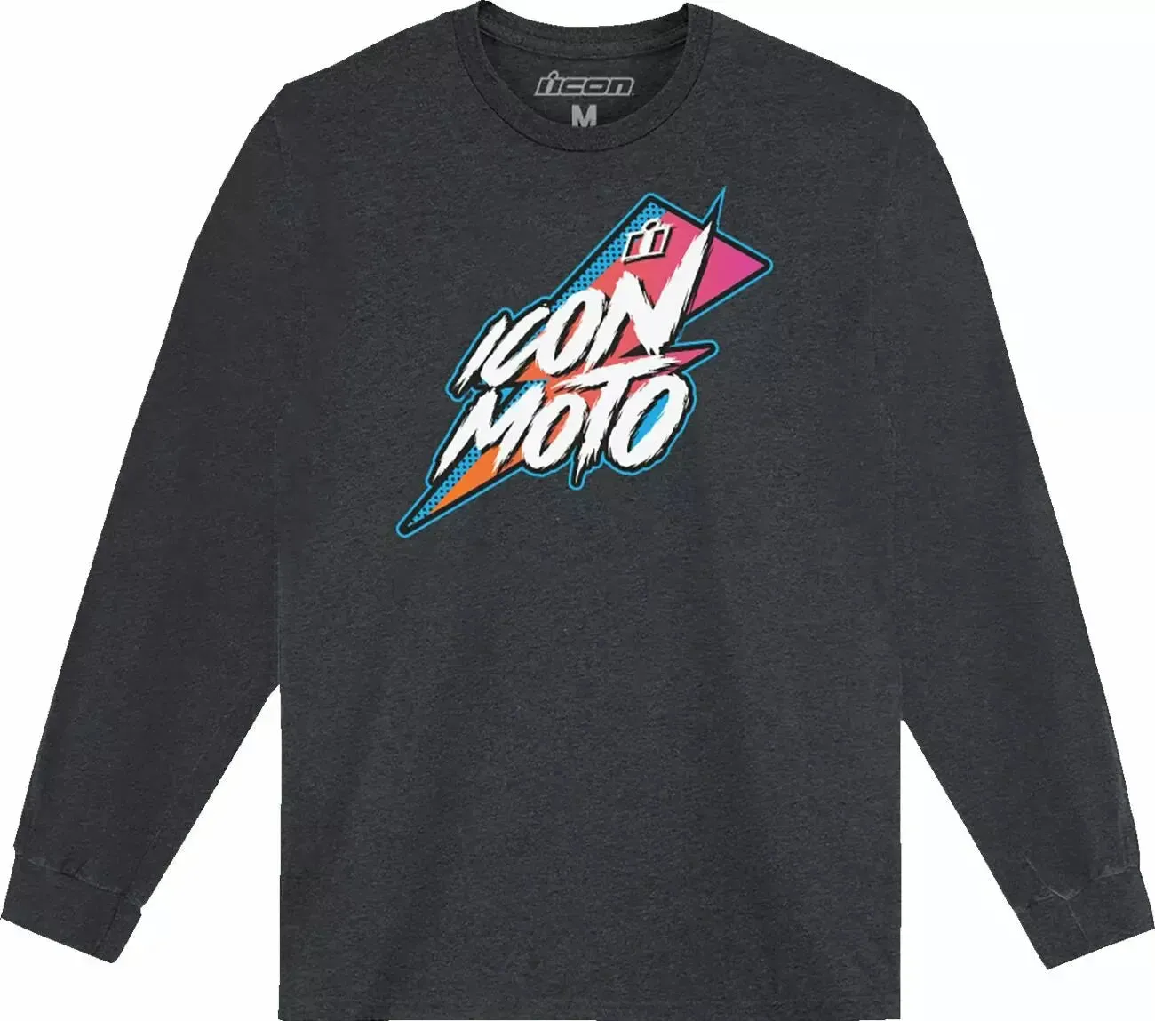 Icon Rad Dawn Long Sleeves T-Shirt Heather Charcoal