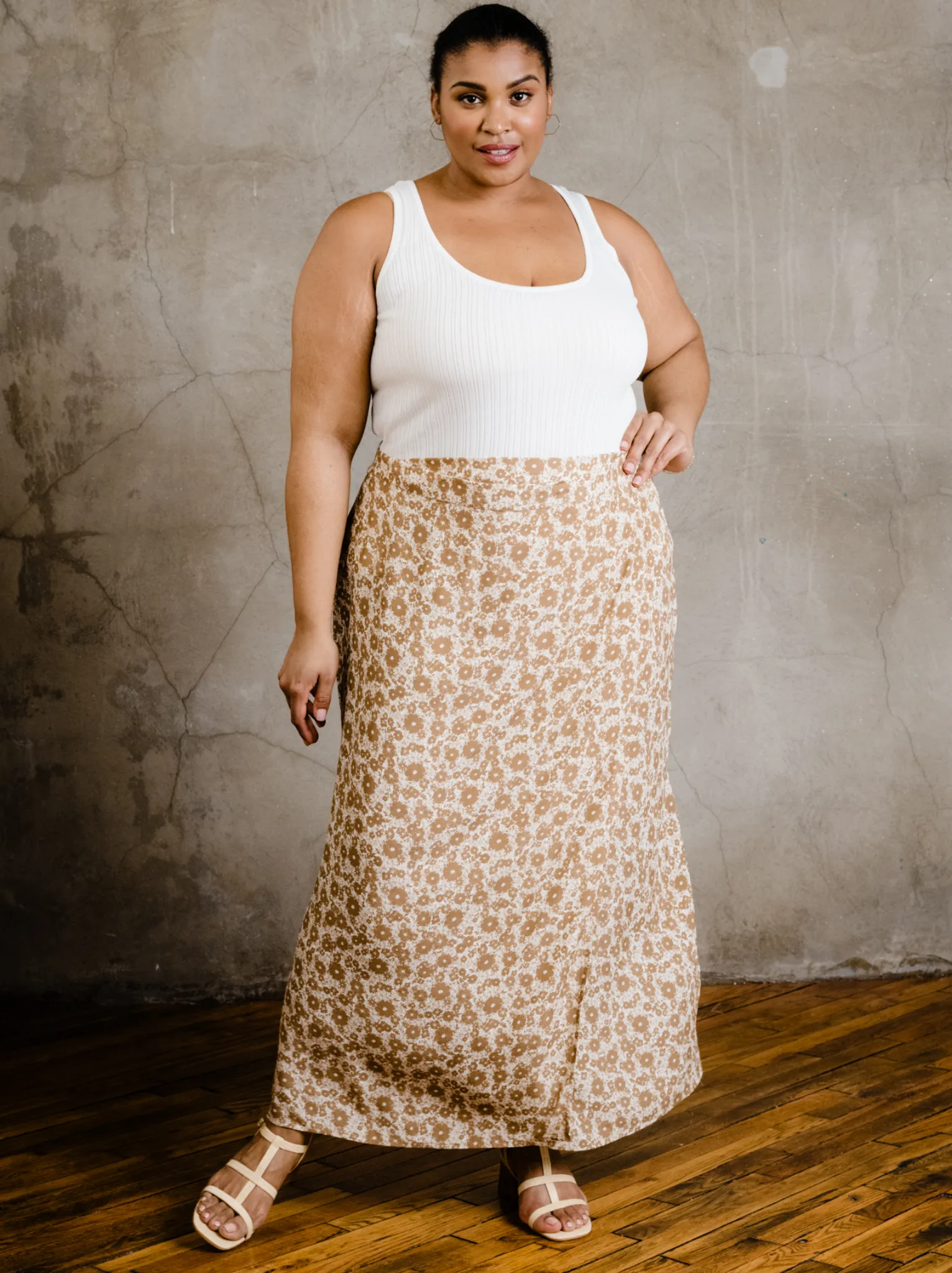 Jianna Wrap Maxi Skirt